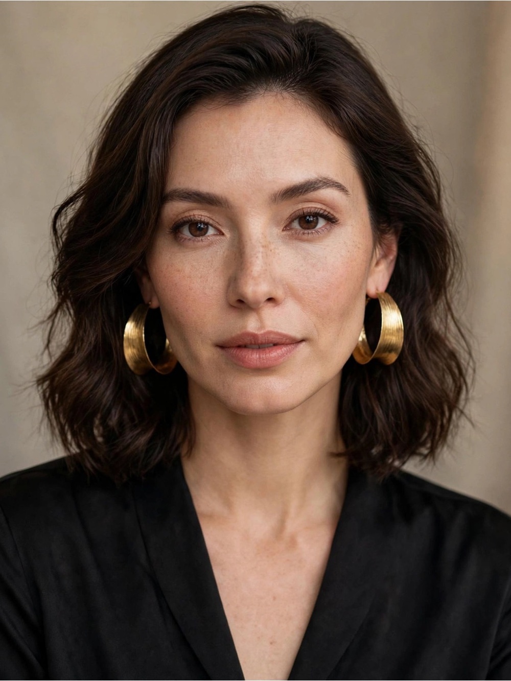 Gold Textured Hoop Earrings - Women Jewelry gorgeous brand new 🤩🌺
